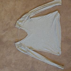 American Eagle Medium Gray shirt